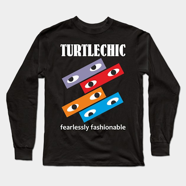 Ninja Vibes: Fearlessly Fashionable Long Sleeve T-Shirt by aceofspace